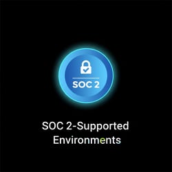 SOC2 environments badge SOC2 environments badge